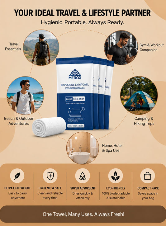Merox™ Disposable Bath Towels